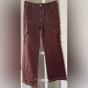 Full Tilt | Brown Utility Cargo Pants